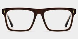 Henry Rectangle Brown Glasses1
