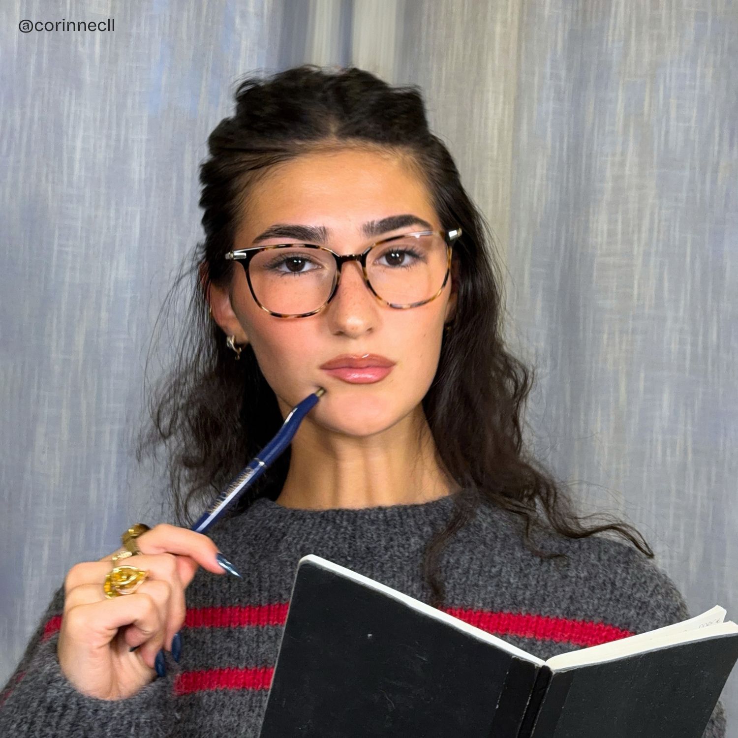 Florence Rectangular Tortoise Shell Eyeglass Frames for Women | ZEELOOL6