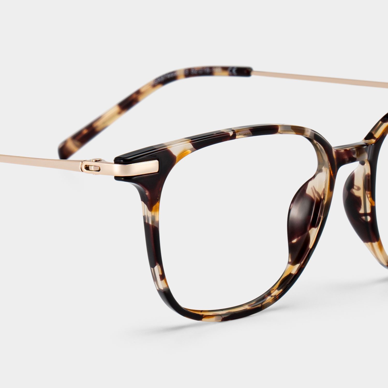 Florence Rectangular Tortoise Shell Eyeglass Frames for Women | ZEELOOL5