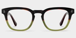 Pierce Two-tone Round Glasses1