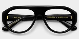 The Aviator Black Aviator Glasses2