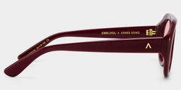 The Aviator Red Aviator Sunglasses3