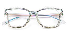 Shine Square Iridescent Glasses1