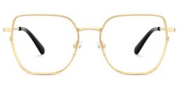 Fife Geometric Gold Glasses1