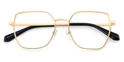 Fife Geometric Gold Glasses2