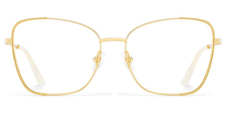 Kai Gold Butterfly Glasses