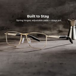 Scout Gold Rectangle Glasses0