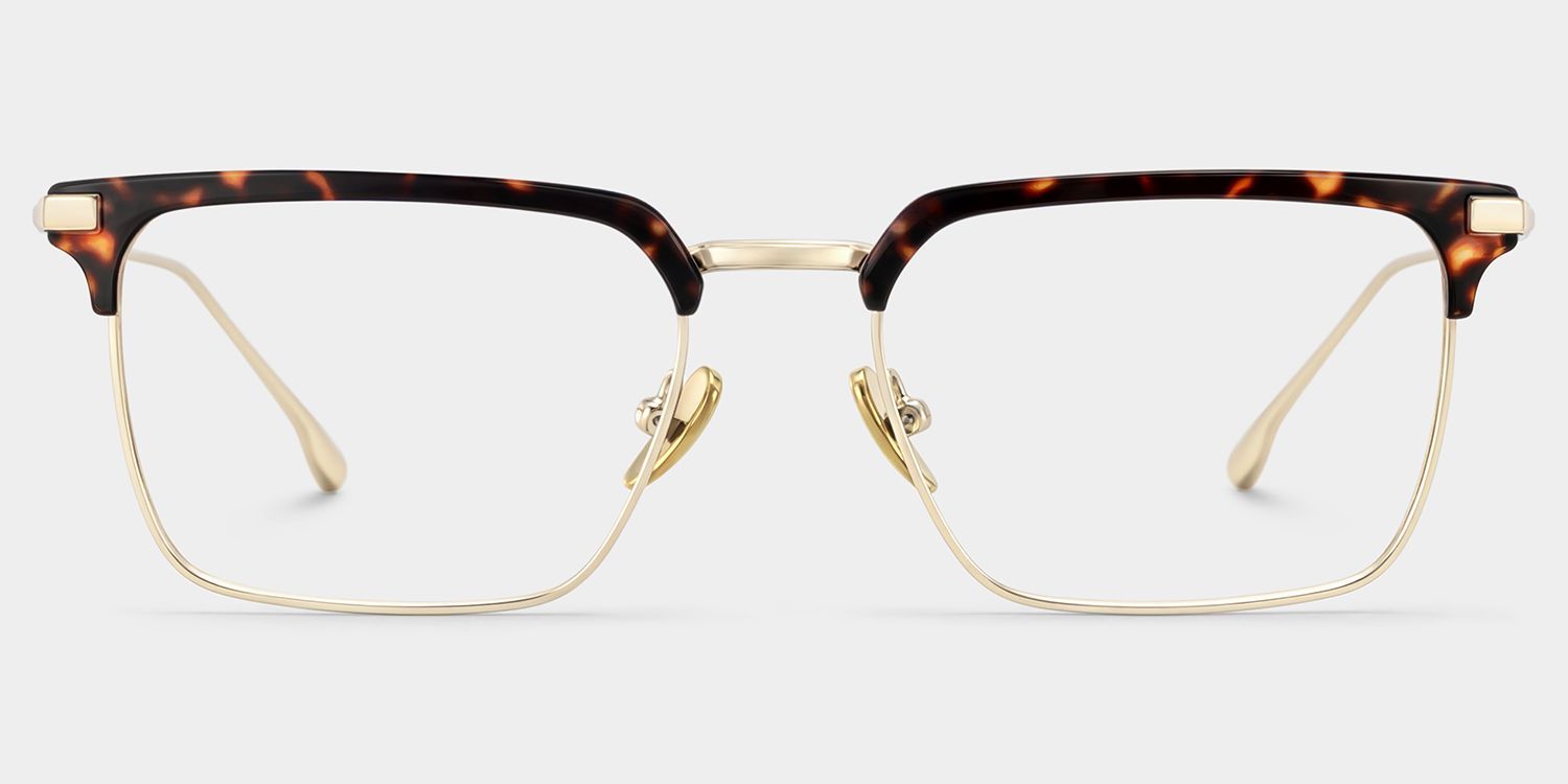 Addison Tortoise Browline Frame Glasses for Men | ZEELOOL1