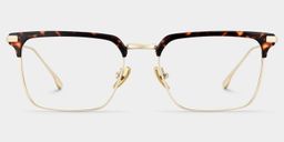 Addison Tortoise Browline Glasses1