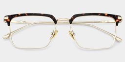 Addison Tortoise Browline Glasses2