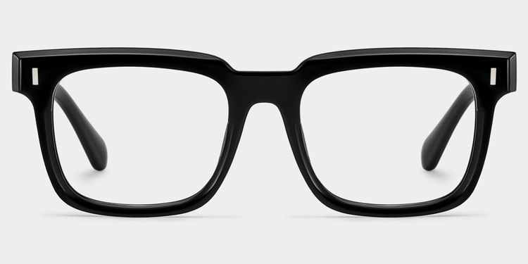 Katia Square Black Glasses