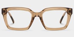 Grover Rectangle Beige Glasses1