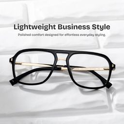Kilworth Aviator Black Glasses0