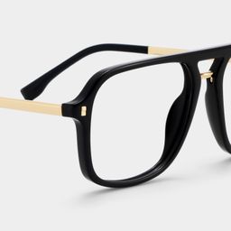 Kilworth Aviator Black Glasses5