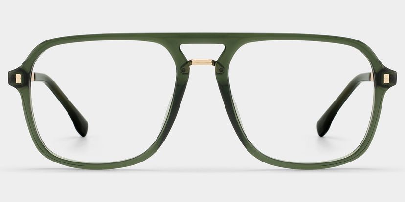 Kilworth Green Aviator Glasses