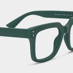 Liizbeett Square Green Glasses5