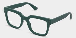 Liizbeett Square Green Glasses3