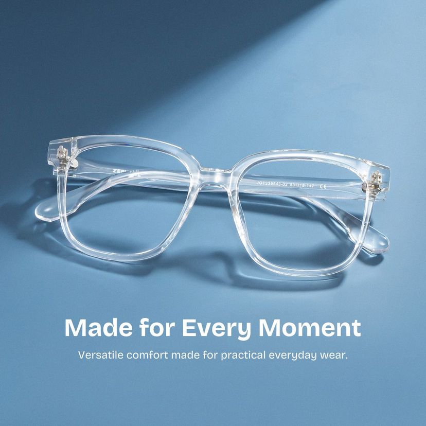 Oglesby Square Clear Glasses