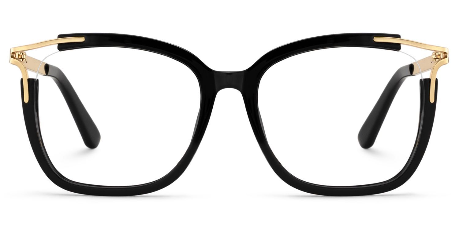 シータモルネク Sidibe Khaki Square Khaki TR90 Frame Glasses | ZEELOOL