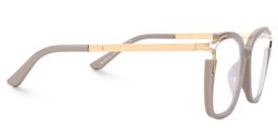 Sidibe Square Khaki Glasses3