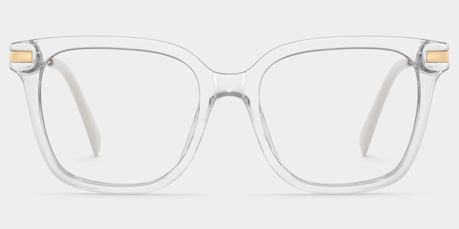 Jacqui Square Clear Eyeglasses and Glasses Frames | ZEELOOL2