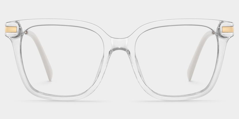 Jacqui Square Clear Glasses