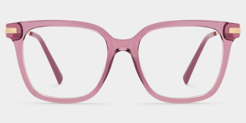 Jacqui Square Pink Glasses