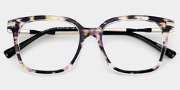 Jacqui Tortoise Square Glasses2