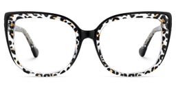 Fenn Black Tortoise Cat eye Glasses0