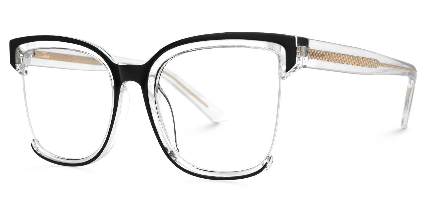 Cadogan Square Black Eyeglasses and Glasses Frame1