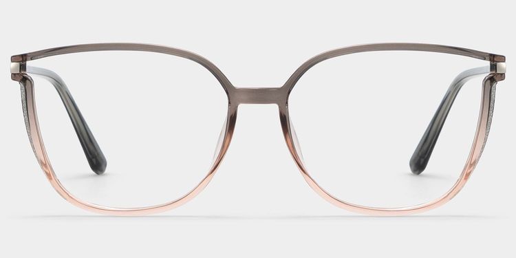 Rodz Square Gray-Pink Glasses