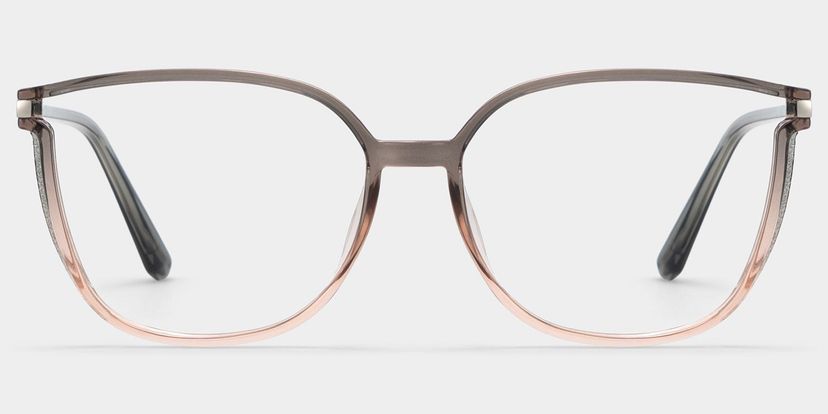Rodz Square Gray-Pink Glasses