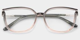 Rodz Square Gray-Pink Glasses1