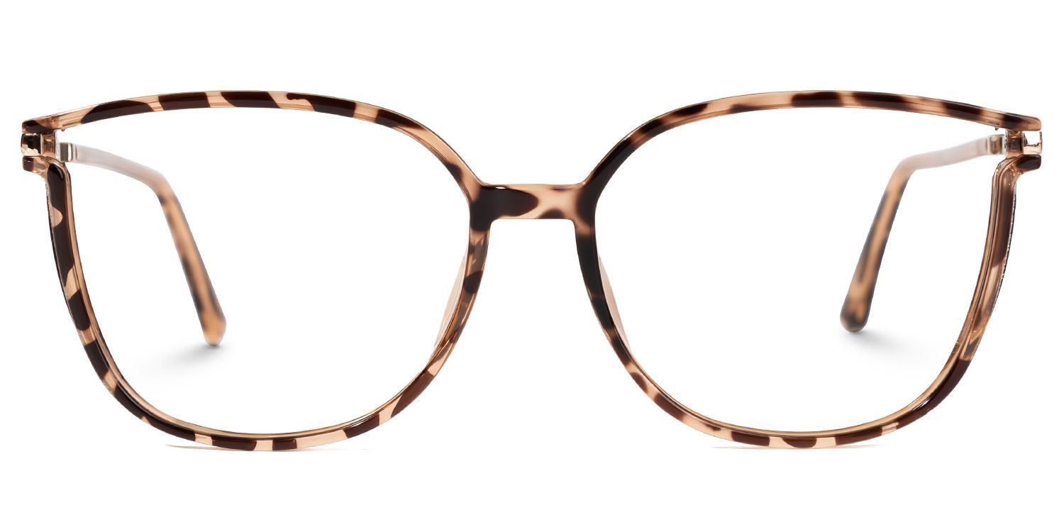 Rodz Pale Tortoiseshell Glasses with Square Thin frame1