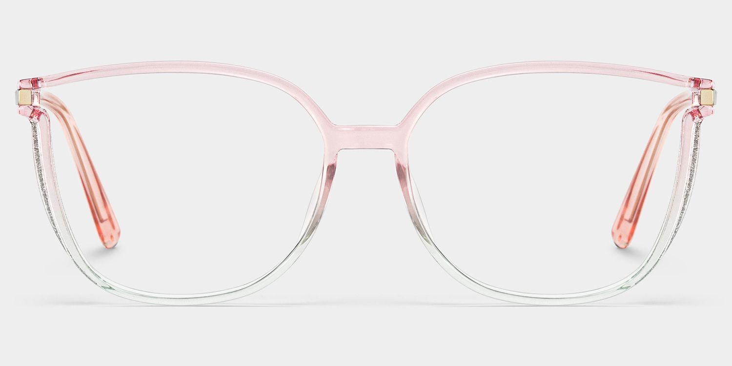 Square Rodz Two-tone Eyeglasses with Clear Frames0