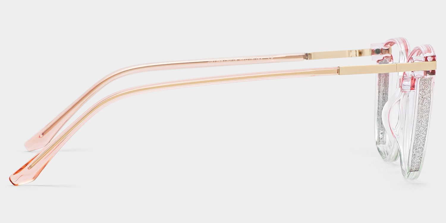 Square Rodz Two-tone Eyeglasses with Clear Frames3