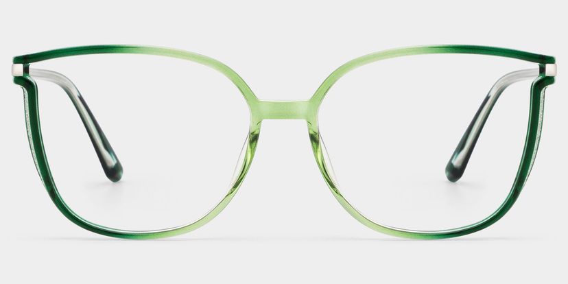 Rodz Green Square Glasses