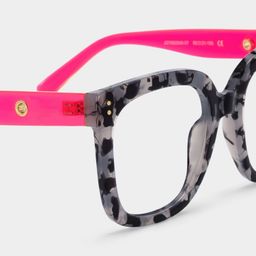 Ebony Square Gray-Tortoise Glasses4