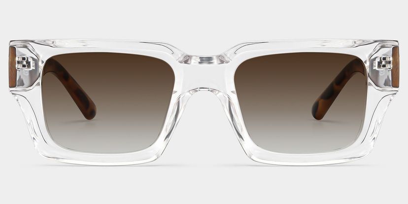 Orson Clear Rectangle Sunglasses