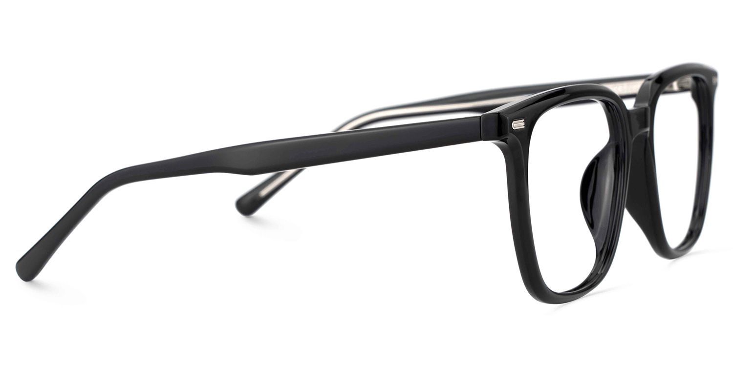 Square Black Eyeglasses Eliza TR-90 Frame Glasses4