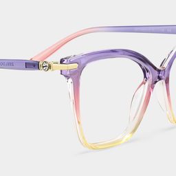 Lamar Butterfly Multicolor Glasses6