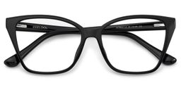 Sienna Black Butterfly Glasses1