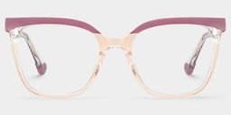 Tawana Square Purple Glasses0