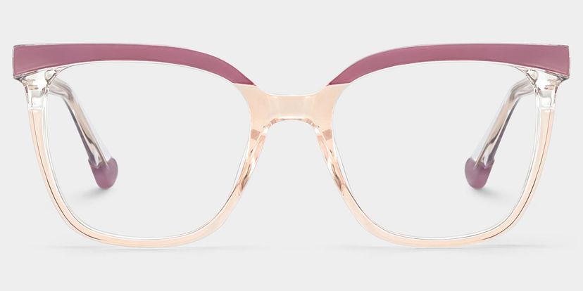 Tawana Square Purple Glasses