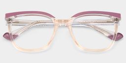 Tawana Square Purple Glasses1