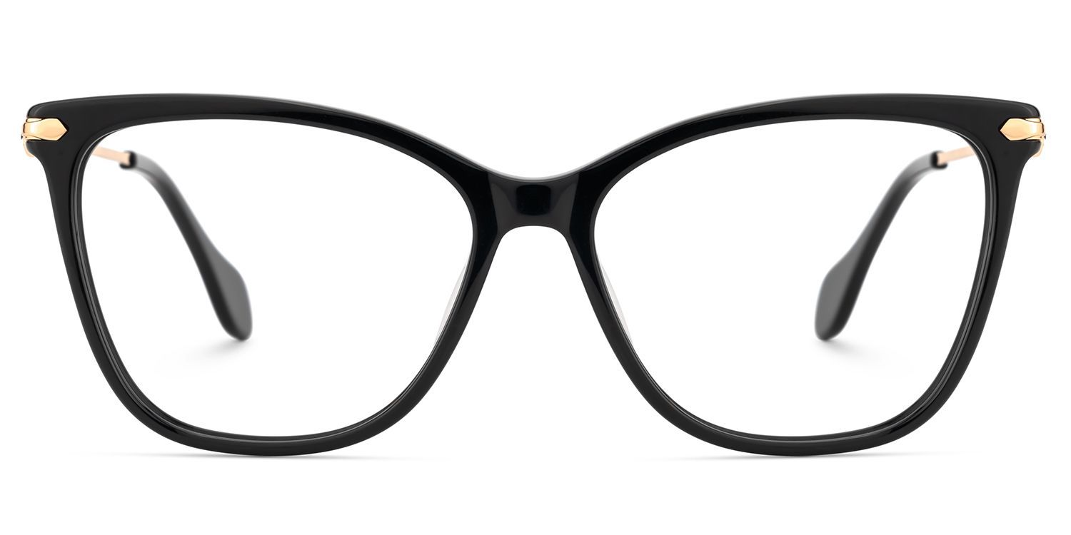 Butterfly-Shaped Spectacles With Shiny Diamond On The Temples1