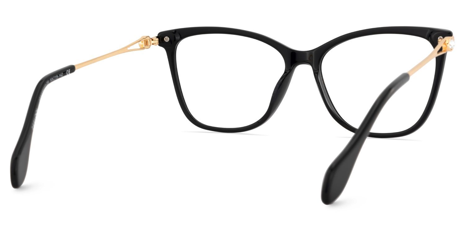 Butterfly-Shaped Spectacles With Shiny Diamond On The Temples5