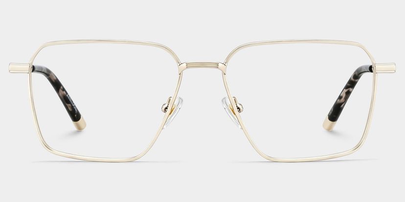 Ashley Gold Square Glasses