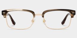 Eden Brown Browline Glasses1