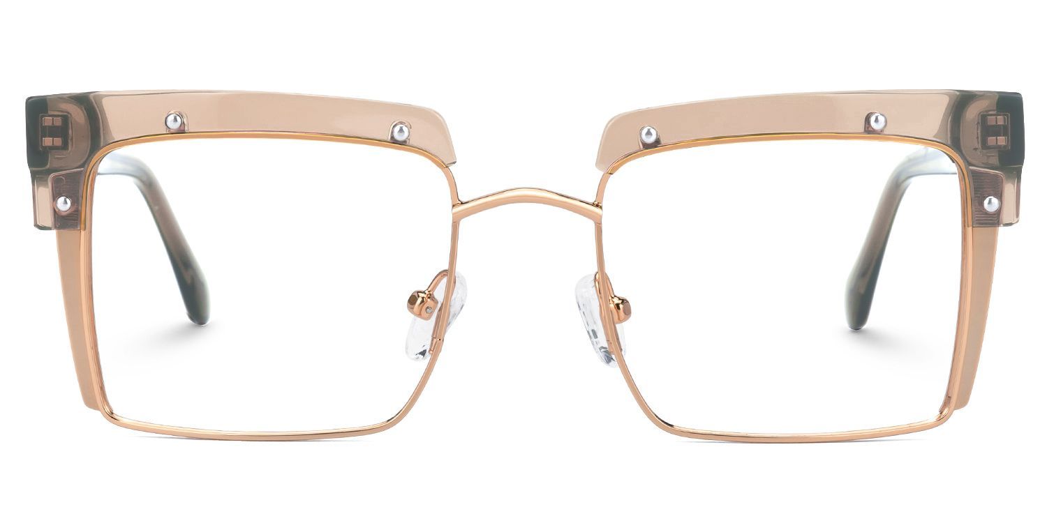 Designer Kiana Beige Frame Glasses | Zeelool0